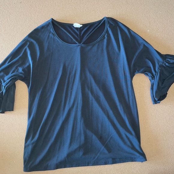 Caution To The Wind bell sleeve blouse